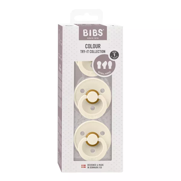 Bibs Try-It Collection 3pk - Ivory