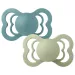 BIBS Supreme str. 1 (0-6 mnd) - Silikon - 2 Pack 