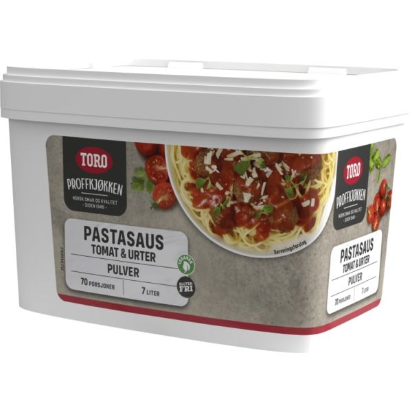 Pastasaus Tomat&Urter 930g Toro