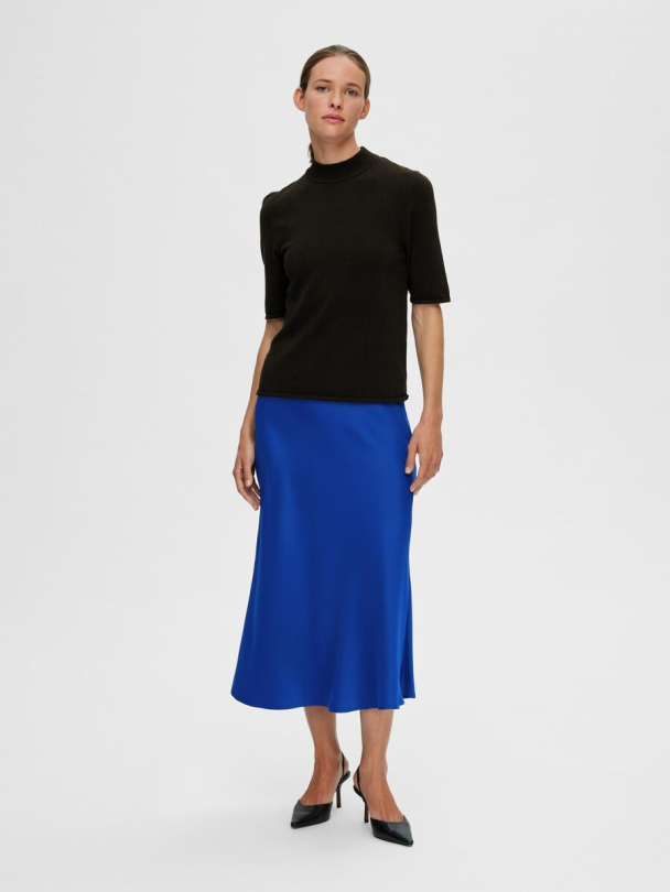 SELECTED FEMME Lura Lurex Knit Tee - Image 3