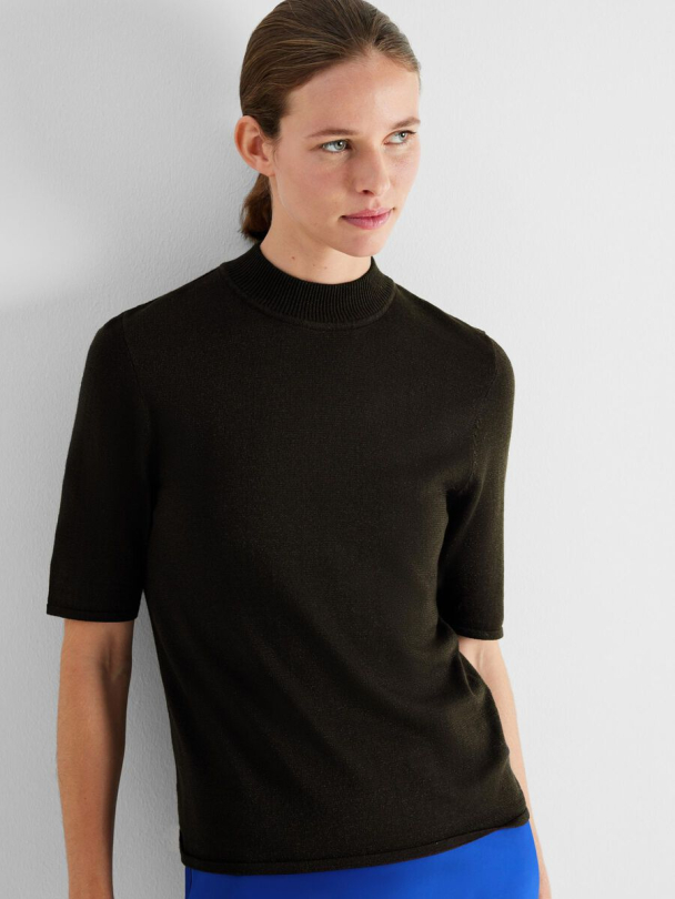 SELECTED FEMME Lura Lurex Knit Tee - Image 1
