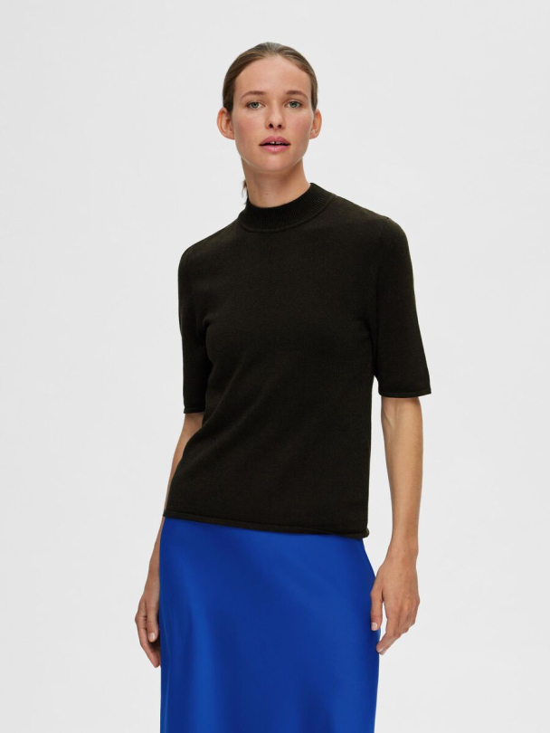 SELECTED FEMME Lura Lurex Knit Tee - Image 6
