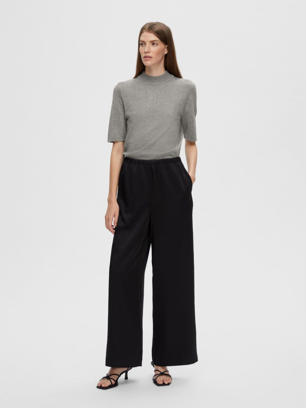 SELECTED FEMME Lura Lurex Knit Tee - Image 5