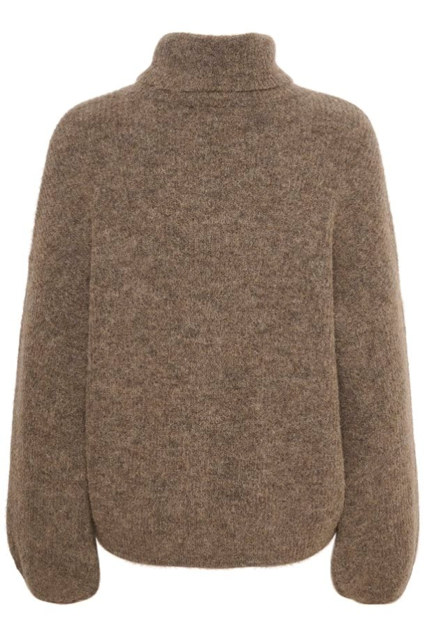 Alpha Rollneck - Dark Sand Melange - Image 2