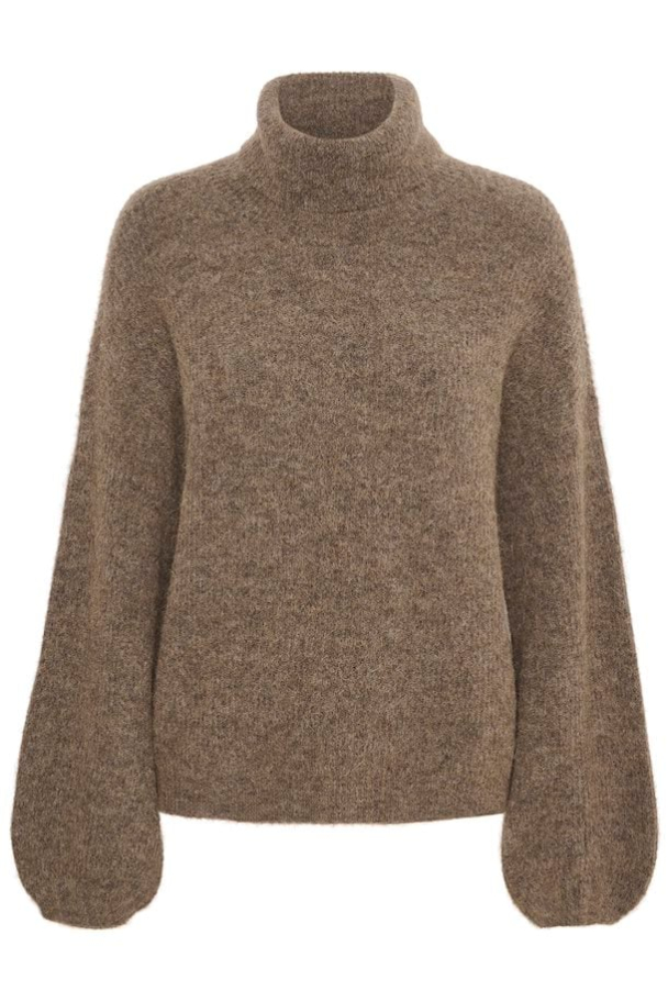 Alpha Rollneck - Dark Sand Melange - Image 3