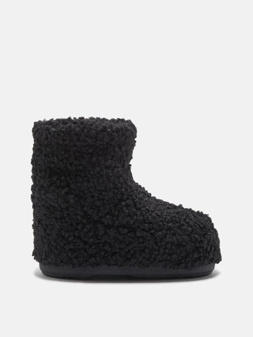 MOONBOOT Icon Faux Curly Low