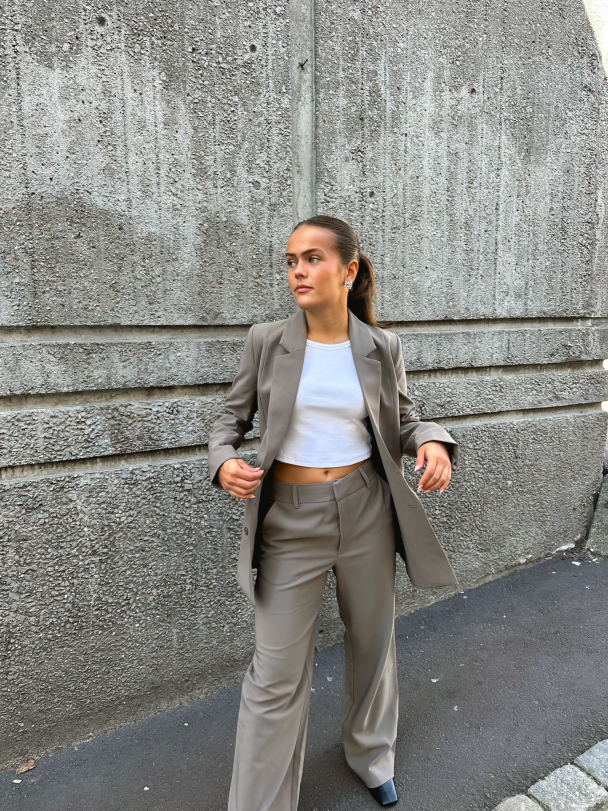 Joelle blazer - Earth - Image 4