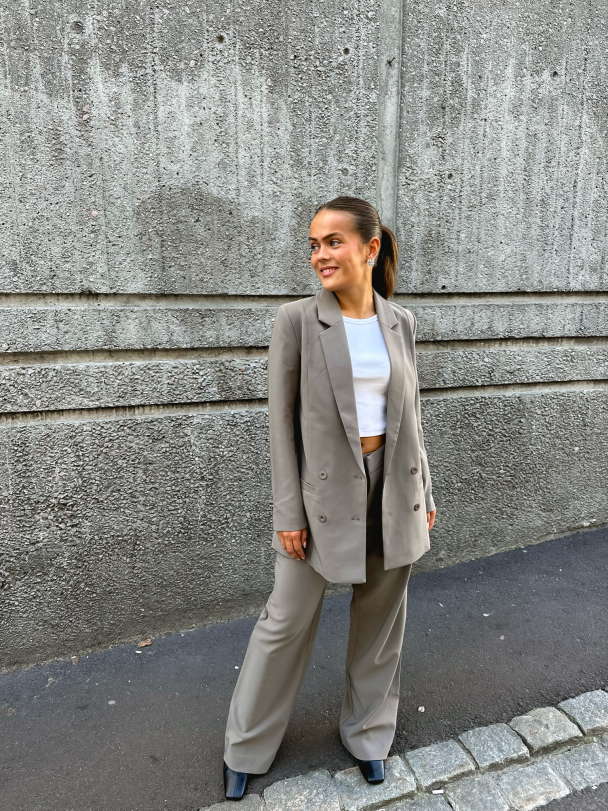 Joelle blazer - Earth - Image 5