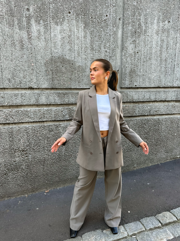 Joelle blazer - Earth - Image 6
