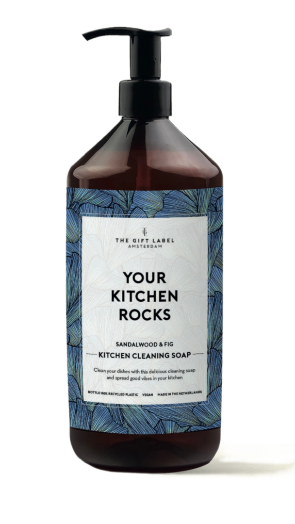 TGL Dish Soap "Your Kitchen Rocks" 