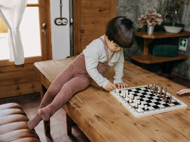 Granny Teddy Footed Tights - Granola - Image 3