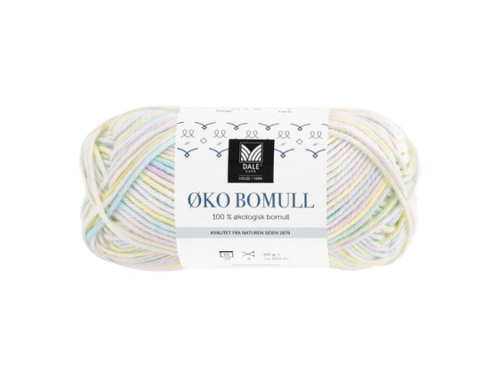 Øko Bomull Stripy pastell