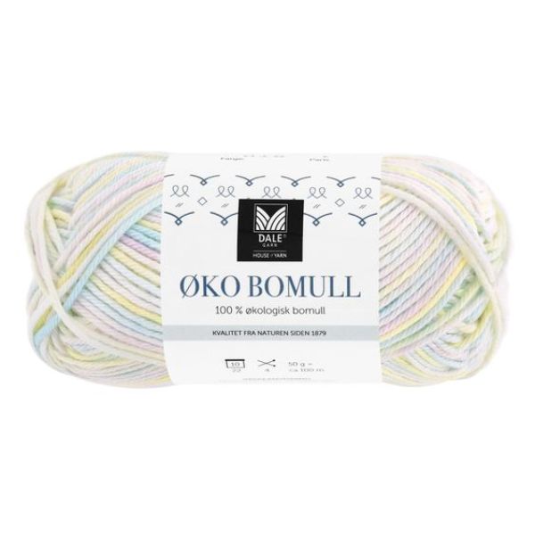 Øko Bomull Stripy pastell