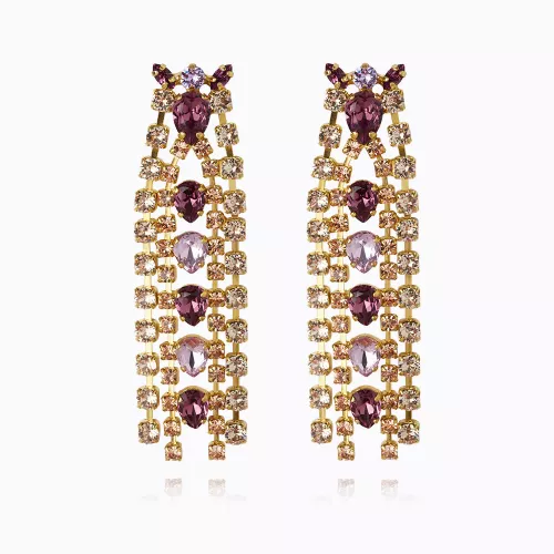 Mini Penelope Earrings Gold - Iris Combo