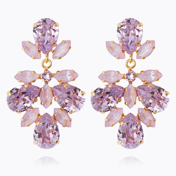 Selene earrings - Violet Combo