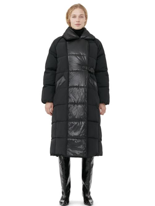 Mix Puffer Oversized Coat