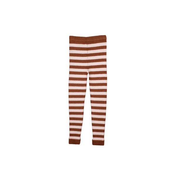 Benna Rib Leggin, Carob Brown/Peach Whip - Fliink