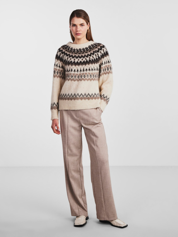 Y.A.S Latte Knit Pullover  - Image 3
