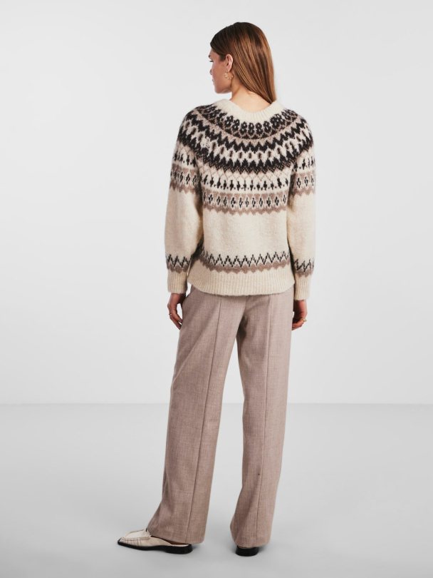 Y.A.S Latte Knit Pullover  - Image 4