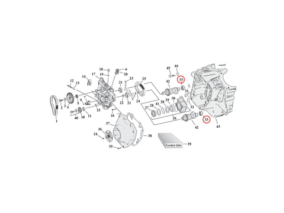 JIMS, CAMSHAFT NEEDLE BEARING. INNER