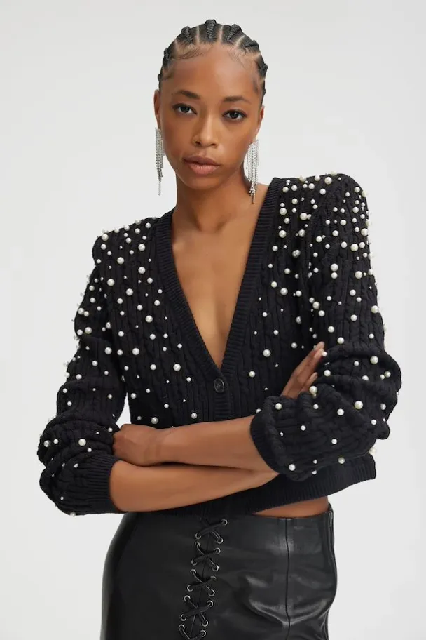 Olvia Cardigan - Black  - Image 3