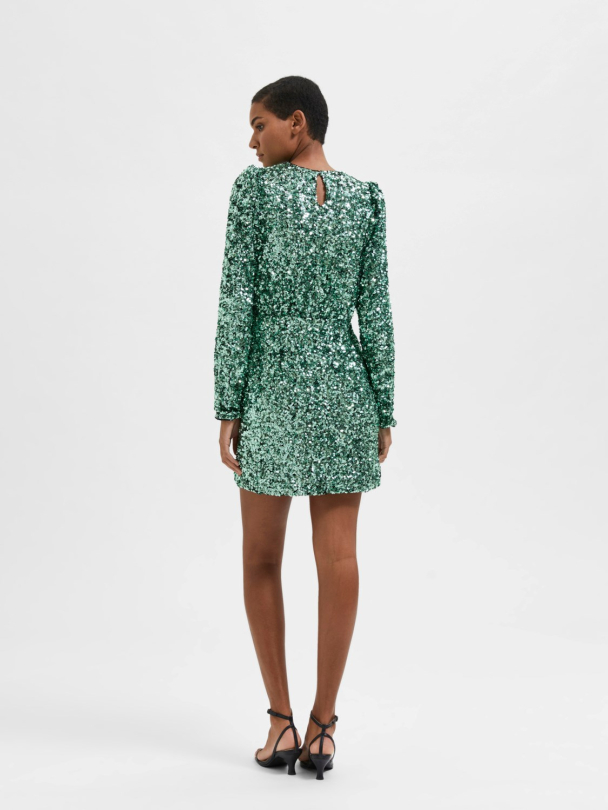 SELECTED FEMME Colyn Sequin Dress - Image 3
