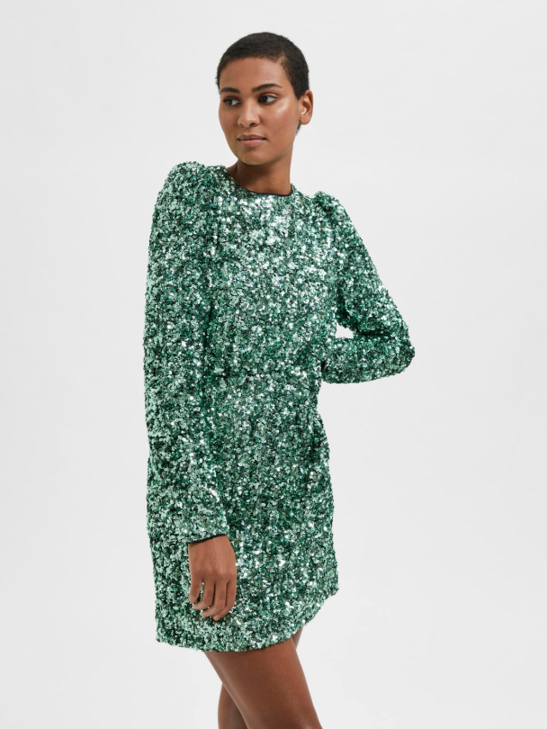 SELECTED FEMME Colyn Sequin Dress - Image 4