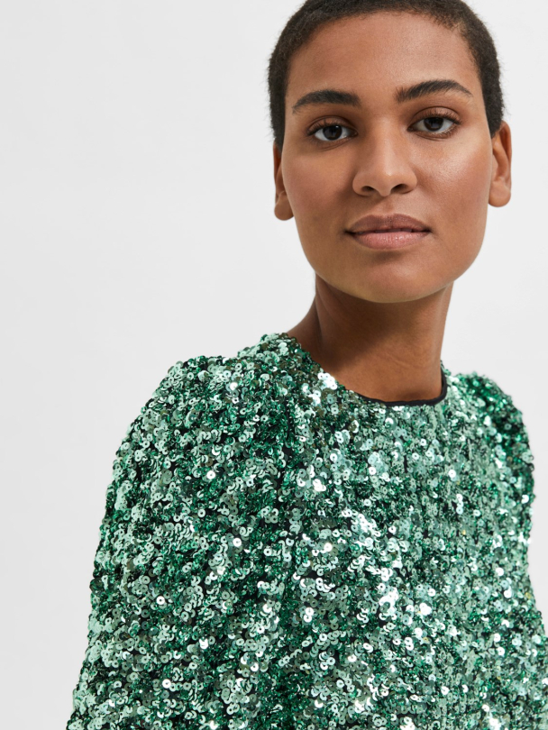 SELECTED FEMME Colyn Sequin Dress - Image 6