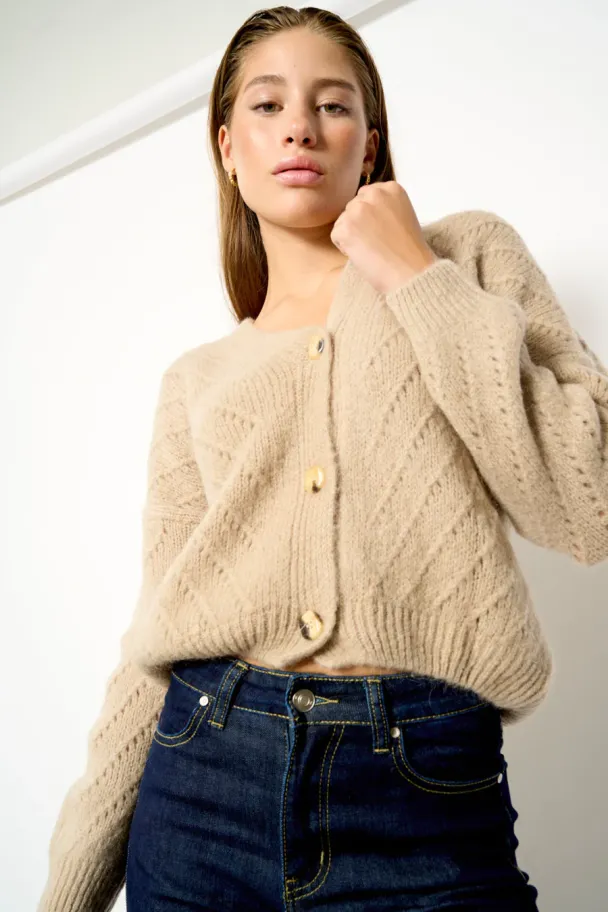 NOELLA Nia Knit Cardigan - Image 1
