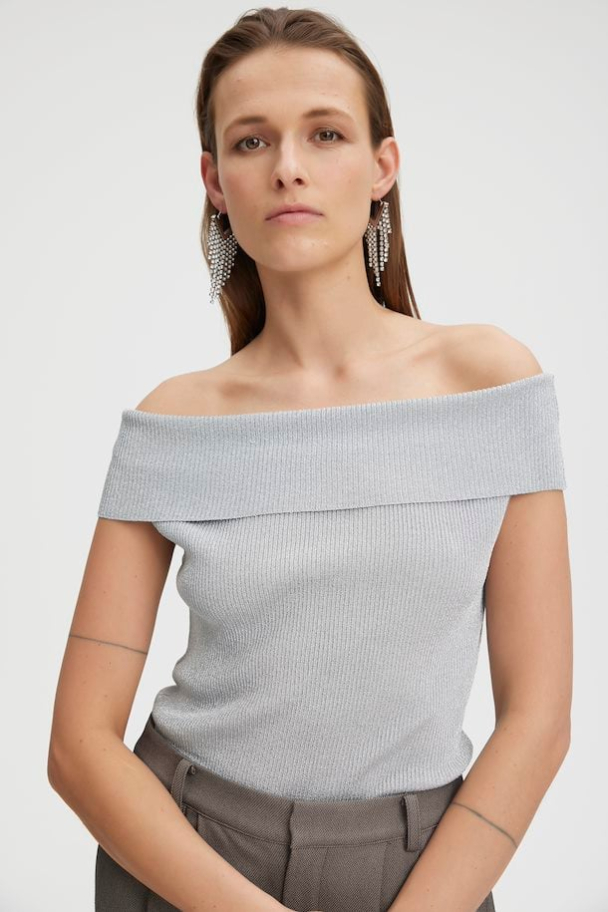 Silvi Off Shoulder - Silver  - Image 5