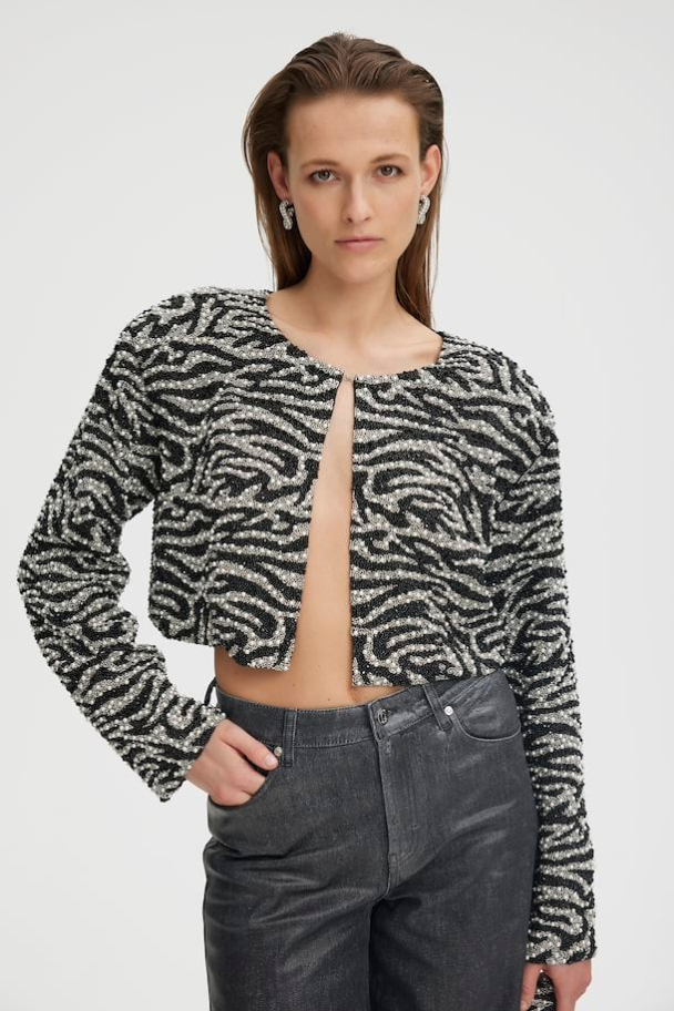 Zebray Short Jacket - Black Pearl Zebra - Image 5