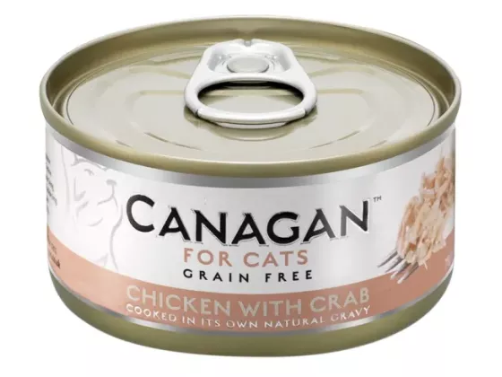 Canagan våtfòr katt, Chicken with Crab