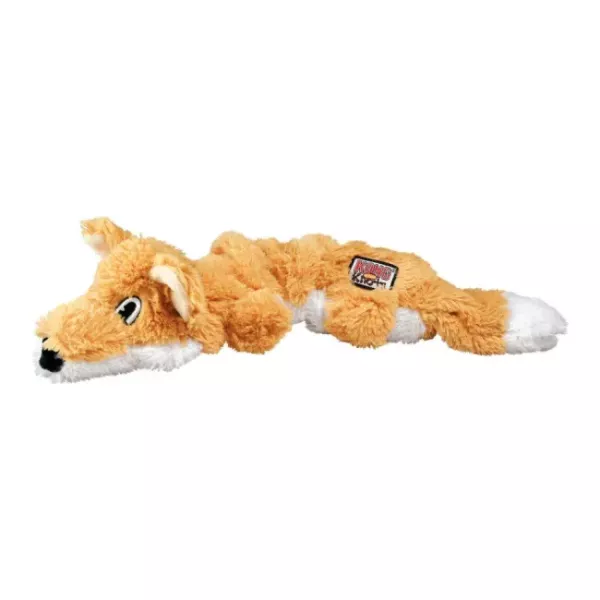 Hundeleke KONG Scrunch Knots Fox, S/M