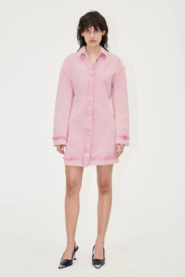 Marie Dress - Washed Pink  - Image 3