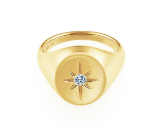 Guiding Star Ring - Gold 