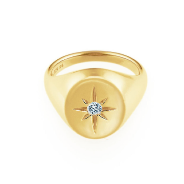 Guiding Star Ring - Gold 