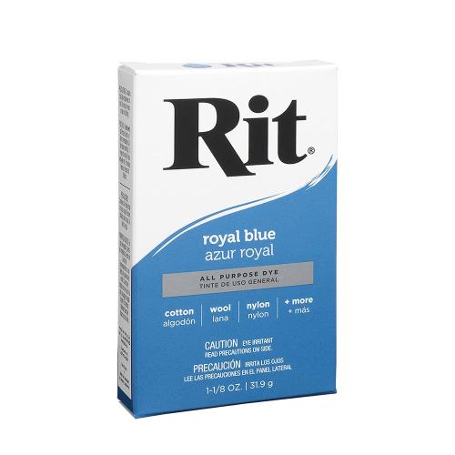Rit Powder Dye Tekstilfarge 31,9g – Royal Blue