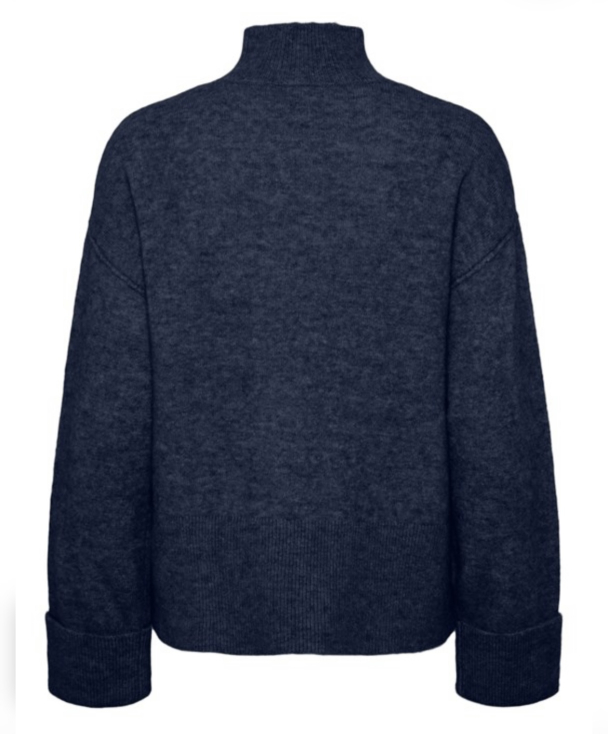 Prima Knit Pullover - Dress Blue - Image 2