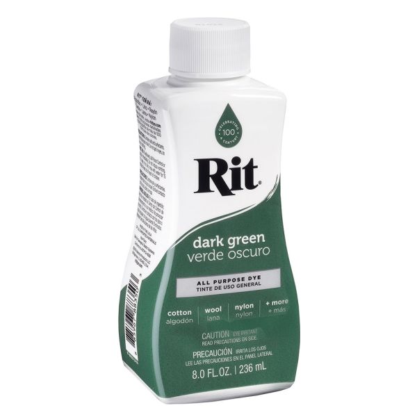 Rit Liquid Dye Tekstilfarge 236ml – Dark Green