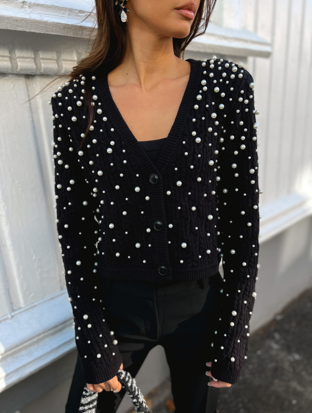 Olvia Cardigan - Black  - Image 1