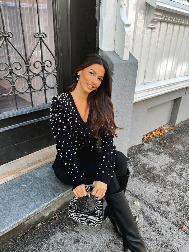 Olvia Cardigan - Black  - Image 8