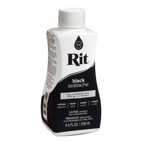 Rit Liquid Dye Tekstilfarge 236ml – Black