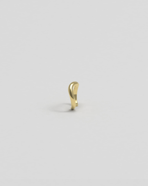 Thorn Ear Cuff Gold  - Image 4