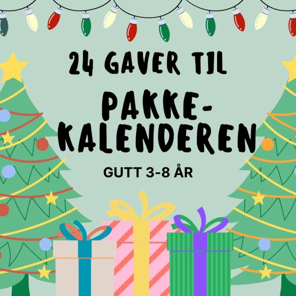 Pakkekalender gutt - 24 stk