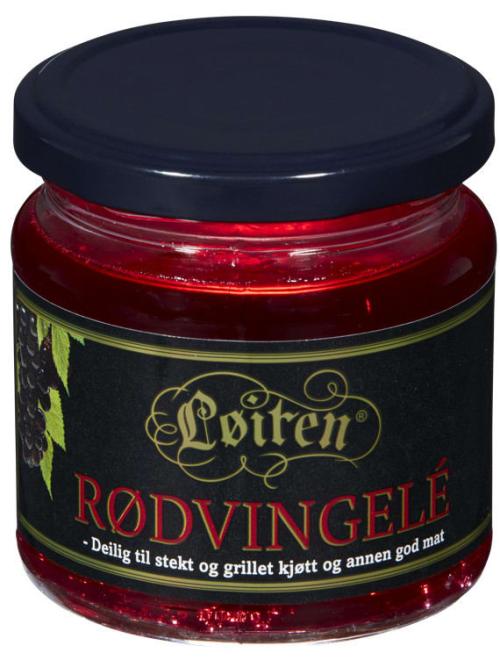 Løiten Rødvinsgelé