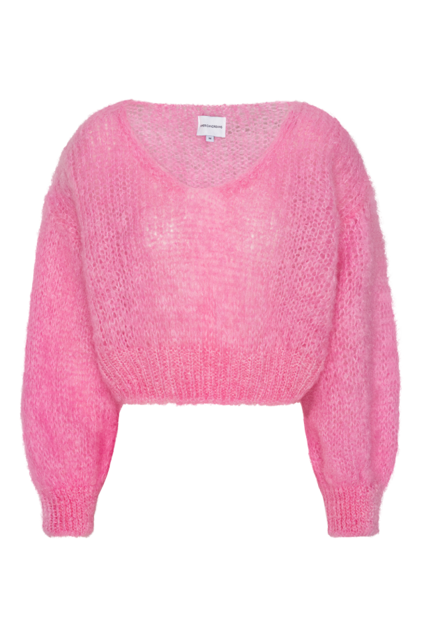 Milana Cropped Pullover - Soft Berry - Image 2