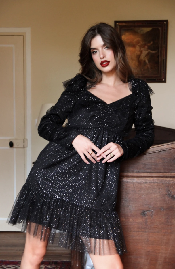 Telma Dress - Black  - Image 5