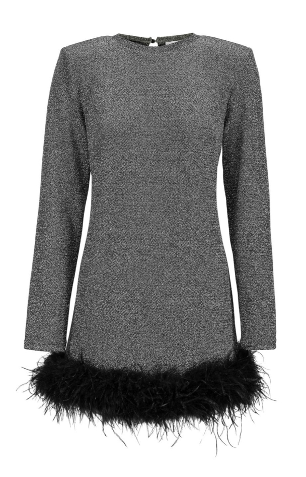 Fia Dress - Silver Glitter  - Image 2
