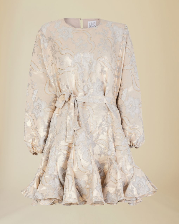LINE OF OSLO Poppi Brocade Dress - Image 2