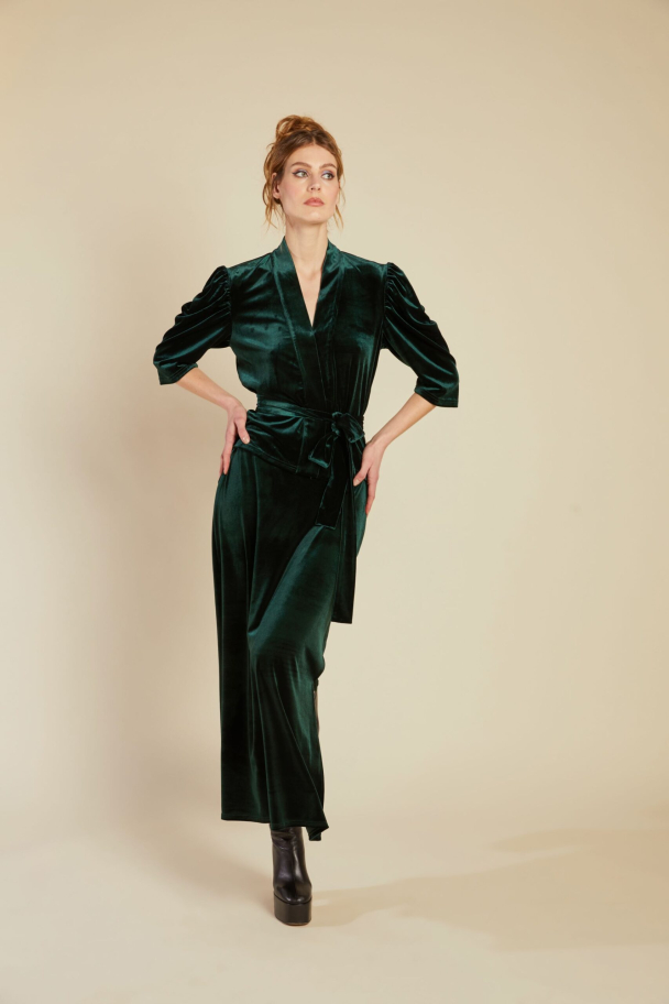 LINE OF OSLO Madison Velvet Blouse - Image 4